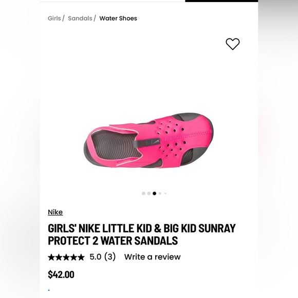 Girls Nike Sandals - Picture 8 of 8